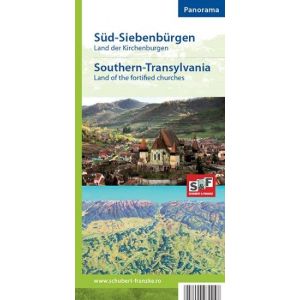 Harta Transilvania de Sud Colectia "Muntii Nostri" -Ţara Bisericilor Fortificate Muntii Nostri - 1