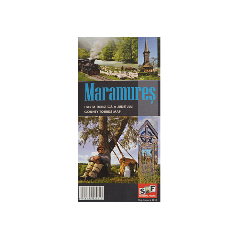 Harta turistică a Maramureşului  - 1