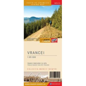 Harta drumetie Colectia "Muntii Nostri" Muntii Vrancei Muntii Nostri - 1