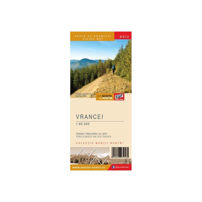 Harta drumetie Colectia "Muntii Nostri" Muntii Vrancei Muntii Nostri - 1