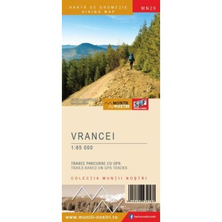 Harta drumetie Colectia "Muntii Nostri" Muntii Vrancei Muntii Nostri - 1