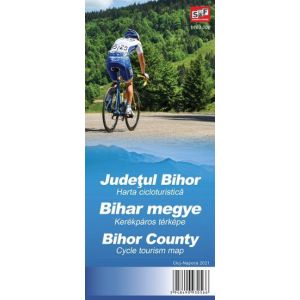 Trasee cu bicicleta - Harta cicloturistica a judetului Bihor Muntii Nostri - 1