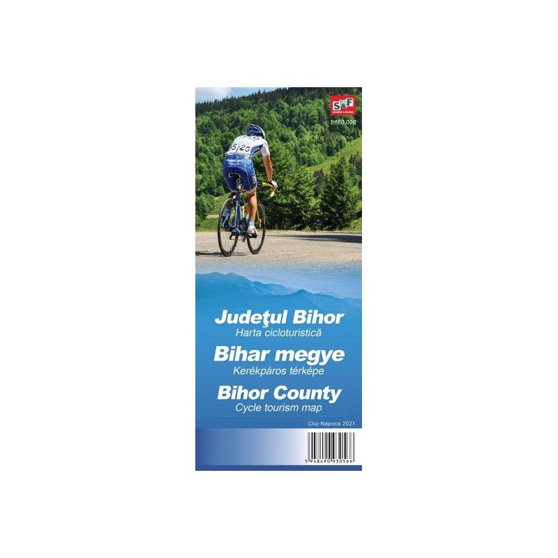 Trasee cu bicicleta - Harta cicloturistica a judetului Bihor Muntii Nostri - 1