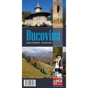 Harta turistica Bucovina  - 1