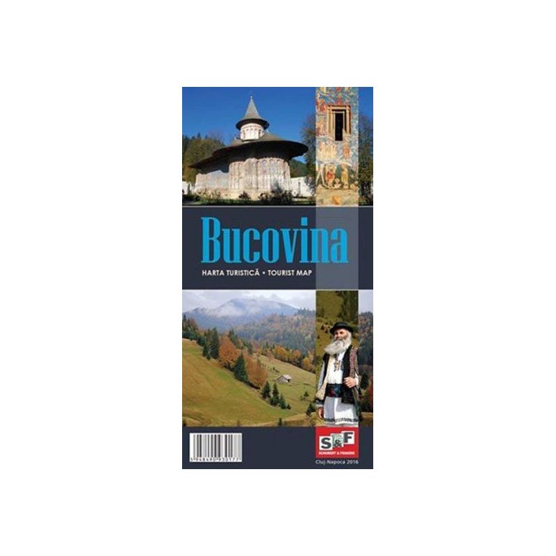 Harta turistica Bucovina  - 1