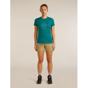 Tricou Icebreaker Merino 150 Tech Lite SS Tee Hike Path Icebreaker - 3