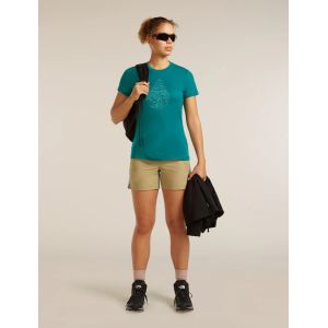 Tricou Icebreaker Merino 150 Tech Lite SS Tee Hike Path Icebreaker - 4