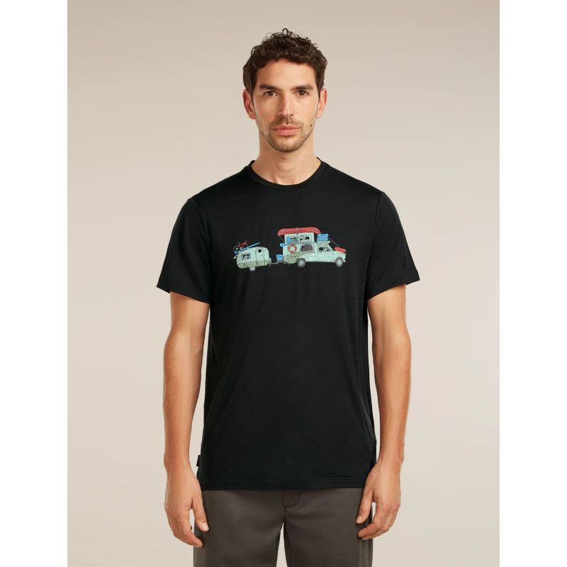 Tricou Icebreaker Merino 150 Tech Lite SS Tee Transportage Icebreaker - 1