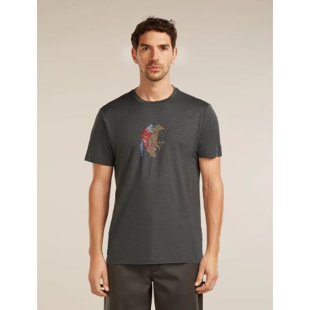 Tricou Icebreaker Merino 150 Tech Lite SS Tee Bear Catch Icebreaker - 1