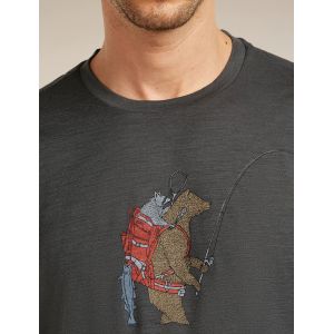 Tricou Icebreaker Merino 150 Tech Lite SS Tee Bear Catch Icebreaker - 6