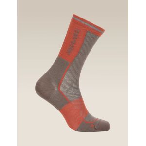 Sosete Icebreaker Run+ Ultralight Crew  Porcini/Fervid Icebreaker - 4