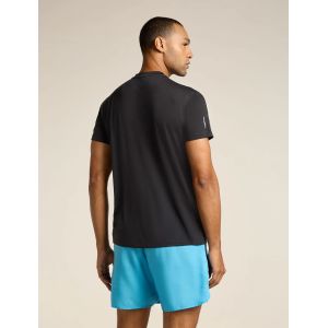 Tricou Icebreaker Merino Blend 125 Cool-Lite™ Speed SS Quarter Zip Black Icebreaker - 2