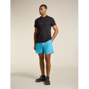 Tricou Icebreaker Merino Blend 125 Cool-Lite™ Speed SS Quarter Zip Black Icebreaker - 3