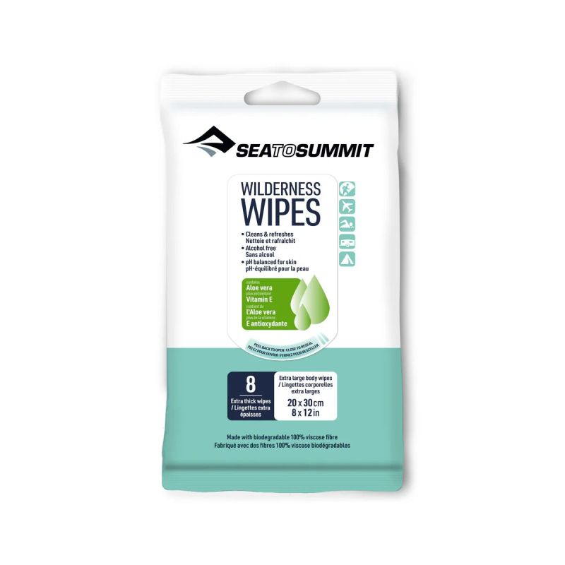 Servetele umede Sea to Summit Wilderness Wipes 8 Sea to Summit - 1