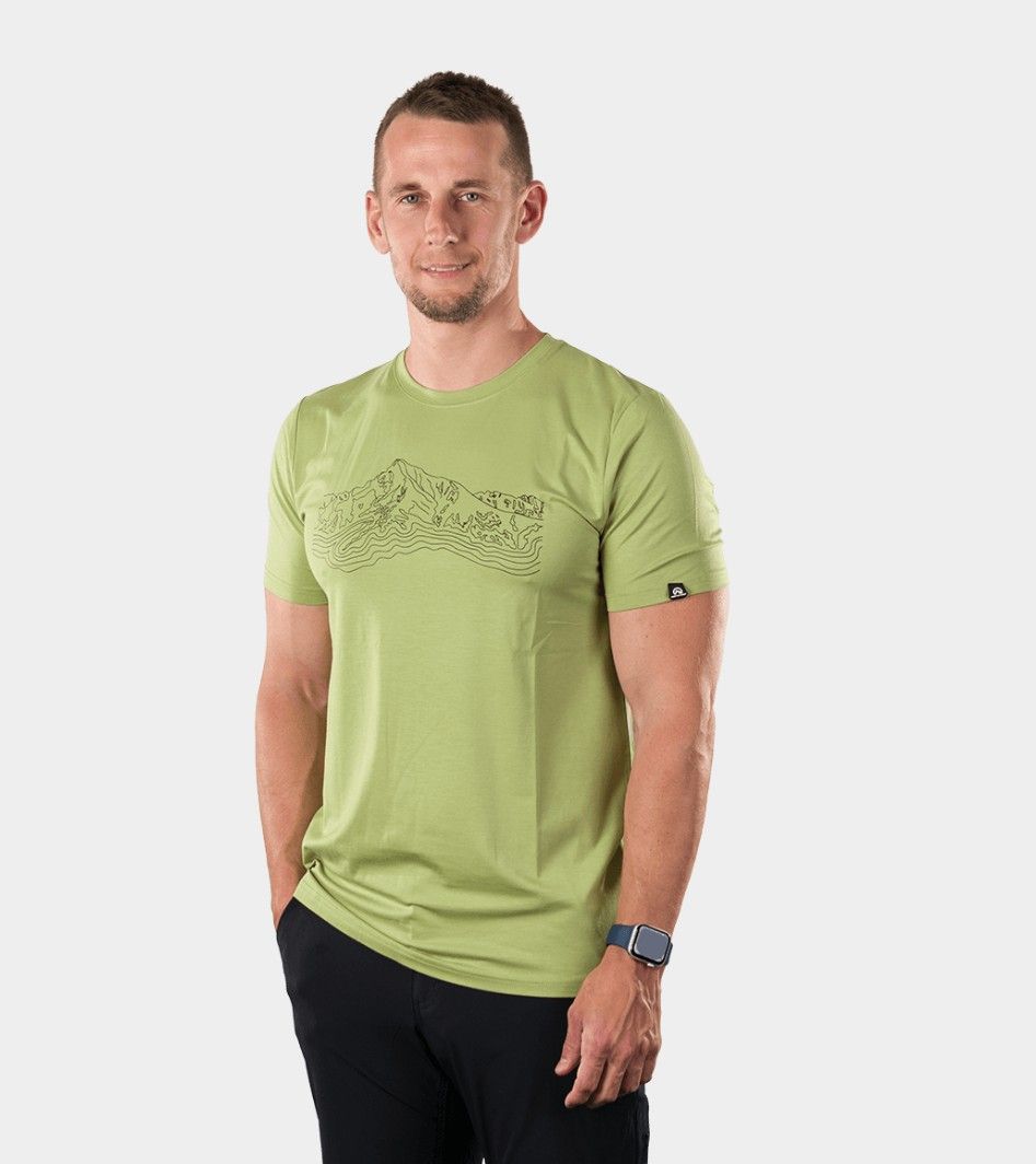 Tricou Northfinder Halm Marime S Culoare Pistachio