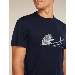 Tricou Icebreaker Merino Core Blend  Canoe Companions SS26 Icebreaker - 2