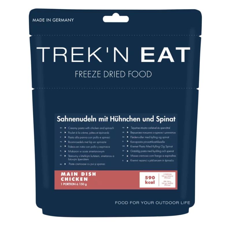 Trek And Eat Mancare de Expeditie Paste cremoase cu pui și spanac Trek'n Eat - 1