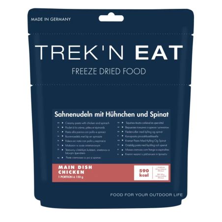 Trek And Eat Mancare de Expeditie Paste cremoase cu pui și spanac Trek'n Eat - 1