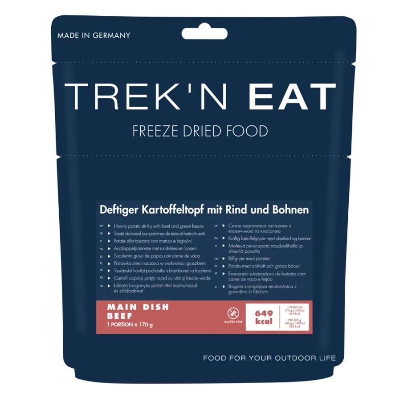 Trek And Eat Mancare de Expeditie Cartofi cu vita si fasole verde Trek'n Eat - 1