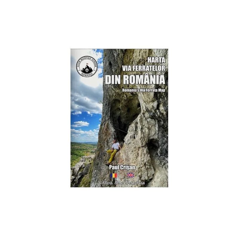 Carte Via Ferratelor din România - autor Paul Crișan Ecou Transilvan - 1