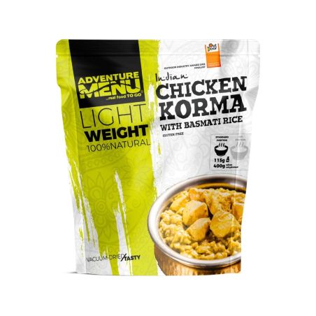 Mancare Adventure Menu Carne de pui cu orez ( Korma ) – Portie mare (deshidratata) Adventure Menu - 1
