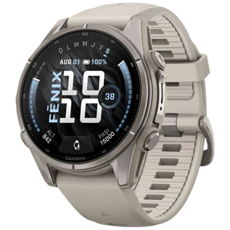 Ceas Garmin Fenix 9 AMOLED Titanium - 43 mm Garmin - 1