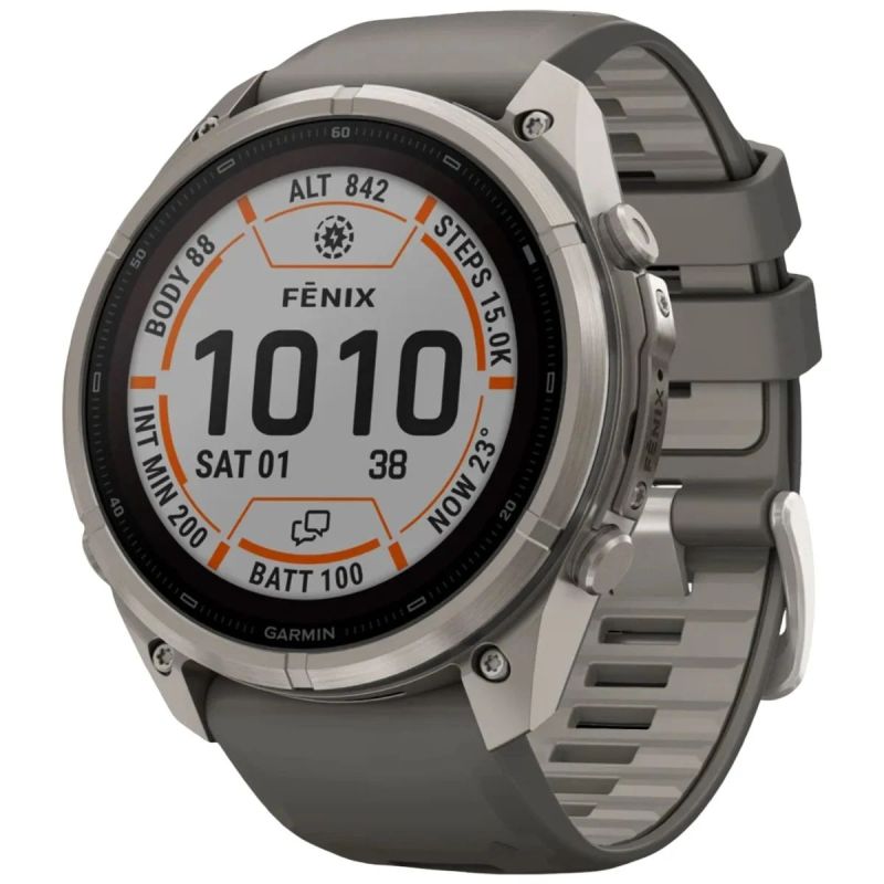 Ceas Garmin Fenix 9 PRO SOLAR inReach Titanium - 51 mm Garmin - 1