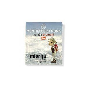 Harta drumetii Muntii Codru Moma - Miorita Miorita - 1