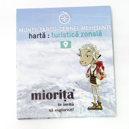 Harta turistica zonala Muntii Tarcu, Cernei, Mehedinti - Miorita Miorita - 1