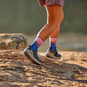 Sosete dama Smartwool Hike Mountain Sunrise Print Crew Smartwool - 4