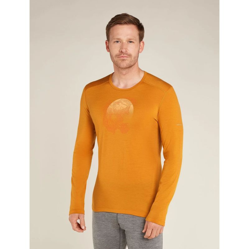 Bluza de corp Icebreaker 200 Oasis LS Crewe Ruapehu Icebreaker - 1