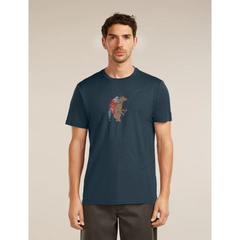 Tricou Icebreaker 150 Tech Lite T-Shirt Bear Catch Icebreaker - 1